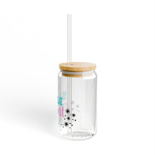 Load image into Gallery viewer, Sip, Smile, Repeat Sipper Glass, 16oz