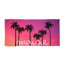Load image into Gallery viewer, Personalised Beach Towel