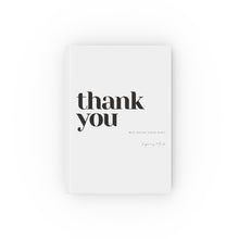 Load image into Gallery viewer, Thank you! Best Teacher Hands Down! Inspiring Minds Hard Backed Journal