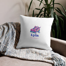 Load image into Gallery viewer, Personalised I am a Skater Premium Pillow Case