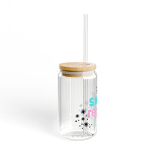 Load image into Gallery viewer, Sip, Smile, Repeat Sipper Glass, 16oz
