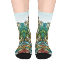Load image into Gallery viewer, The City Scape Mid-length Socks
